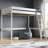 Tera Small Double High Sleeper - White