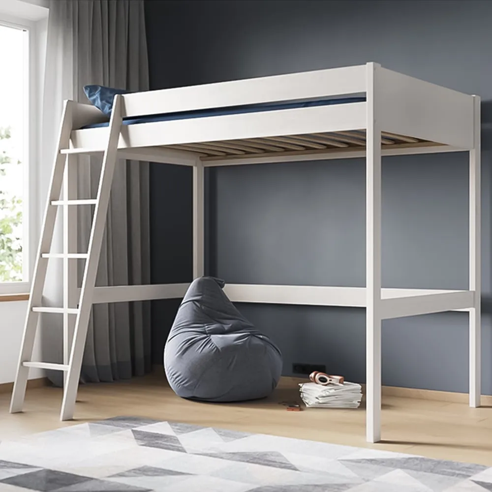 Tera Small Double High Sleeper - White image