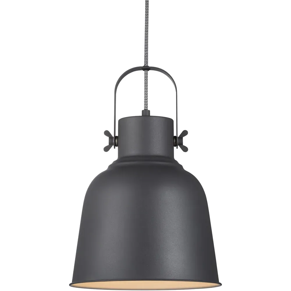 Adrian Pendant Light Shade - Anthracite