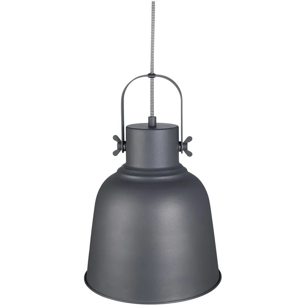 Adrian Pendant Light Shade - Anthracite