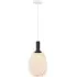 Alton 23 Pendant Light - White, Glass