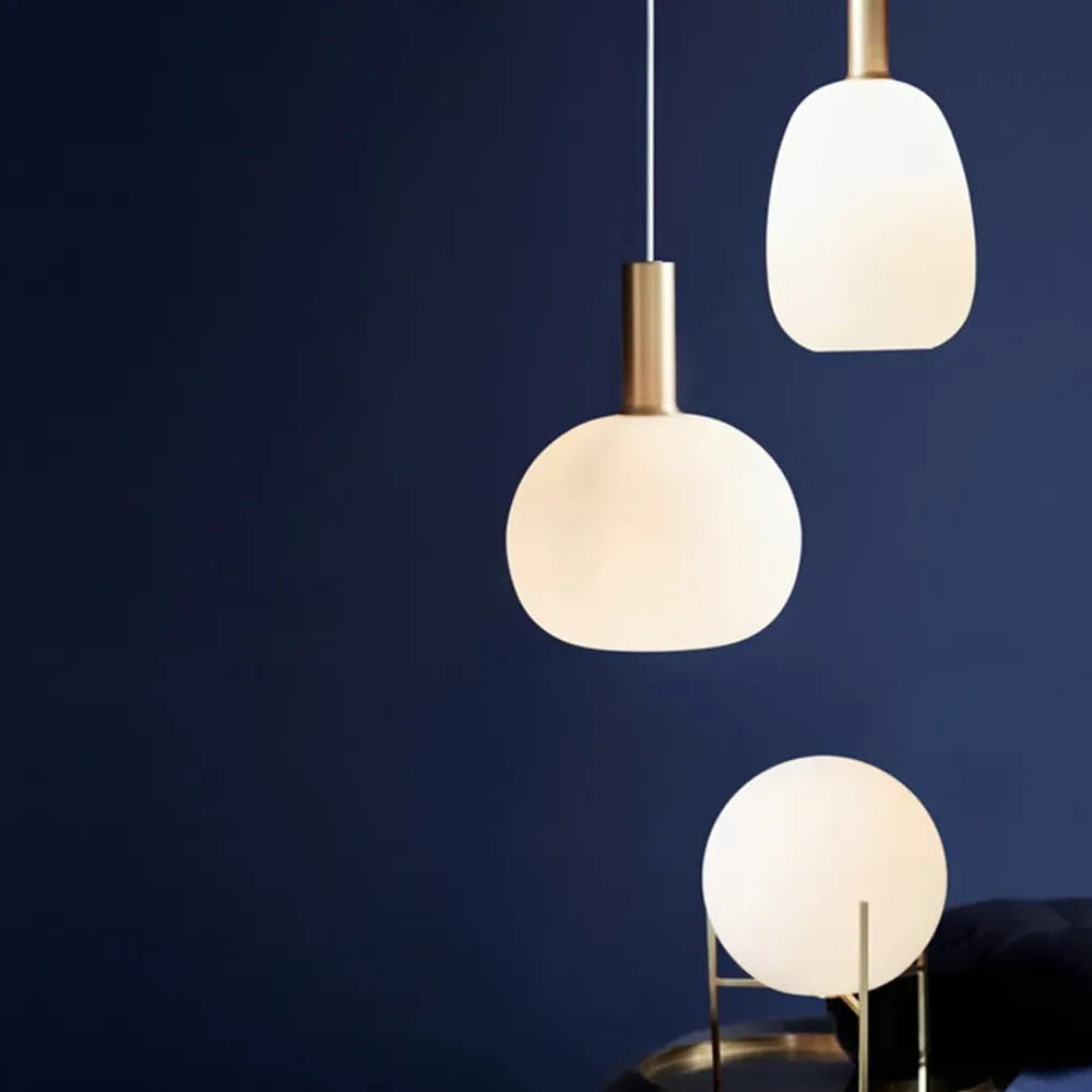 Alton 25 Pendant Light - White, Glass