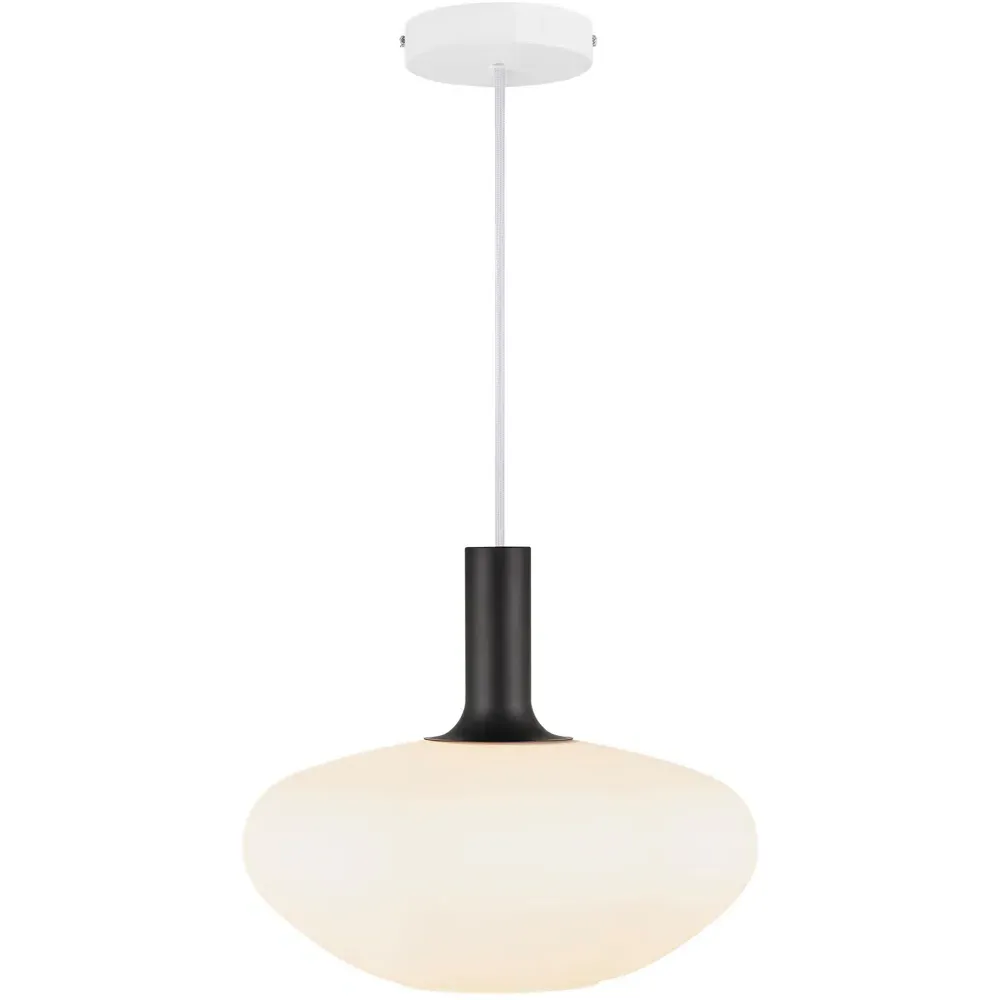 Alton 35 Pendant Light - White, Glass