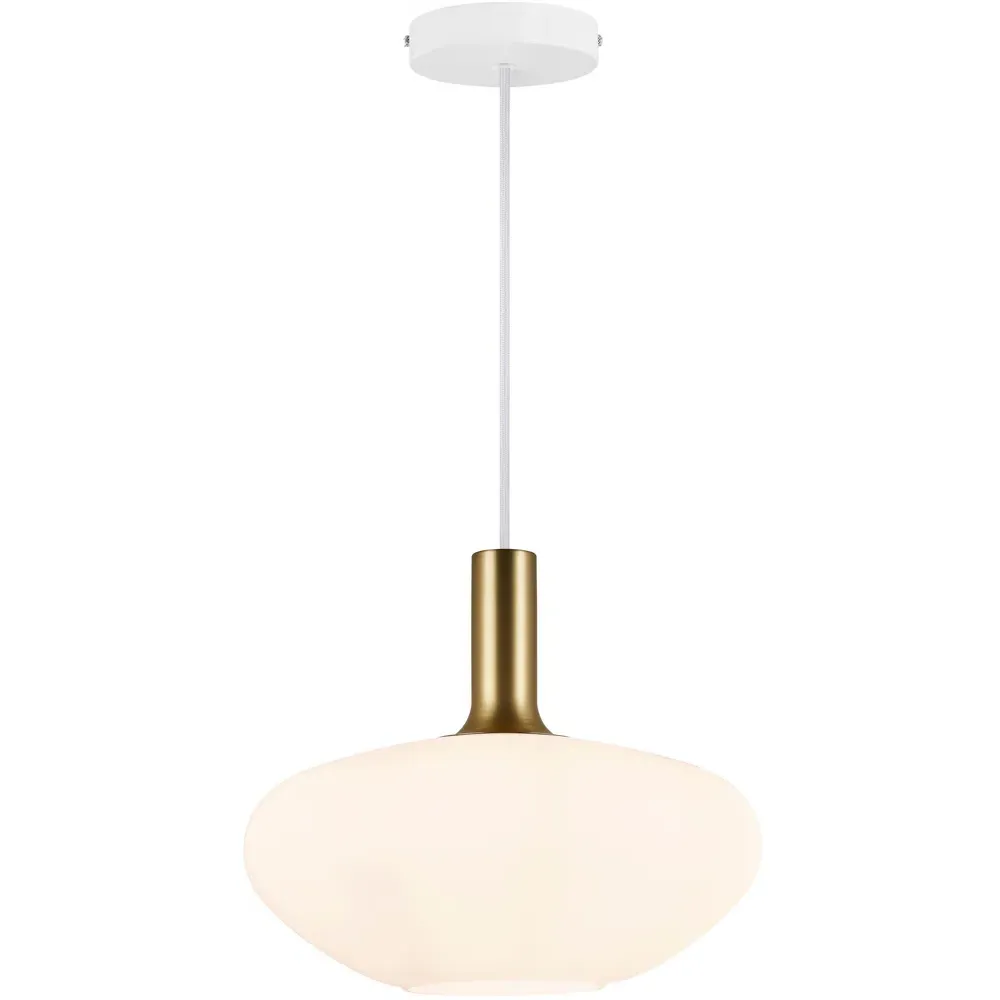 Alton 35 Pendant Light - White, Glass