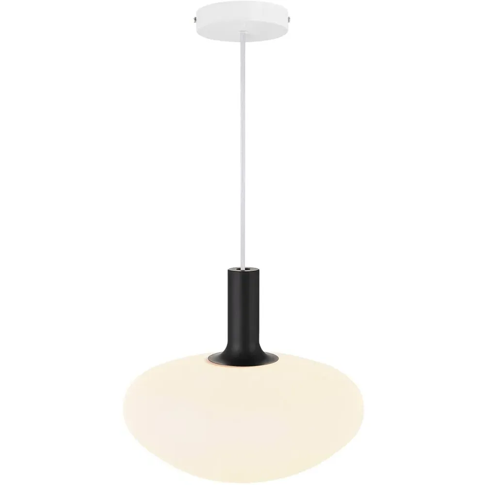 Alton 35 Pendant Light - White, Glass