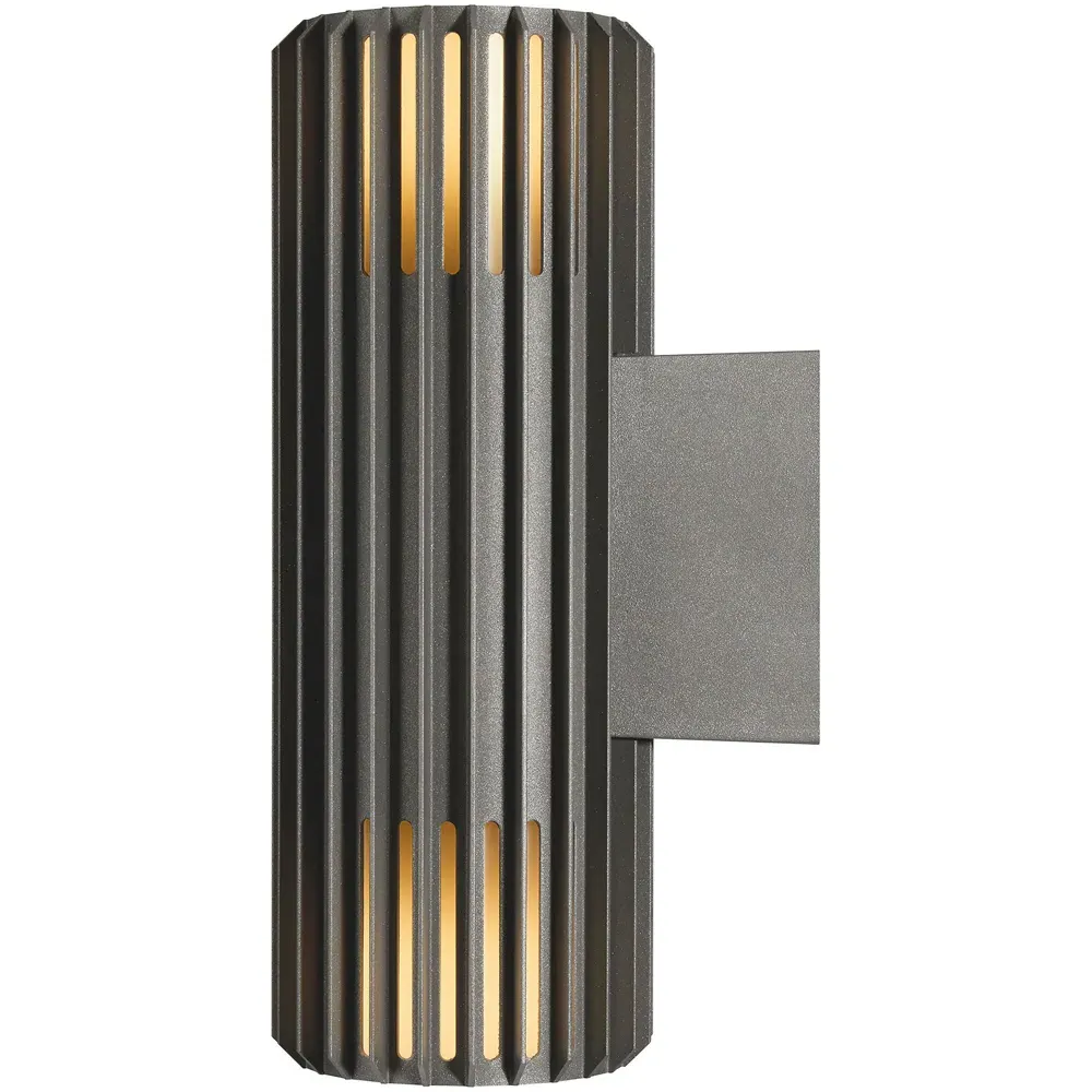 Aludra Seaside Double Wall Light - Anthracite