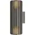 Aludra Seaside Double Wall Light - Anthracite