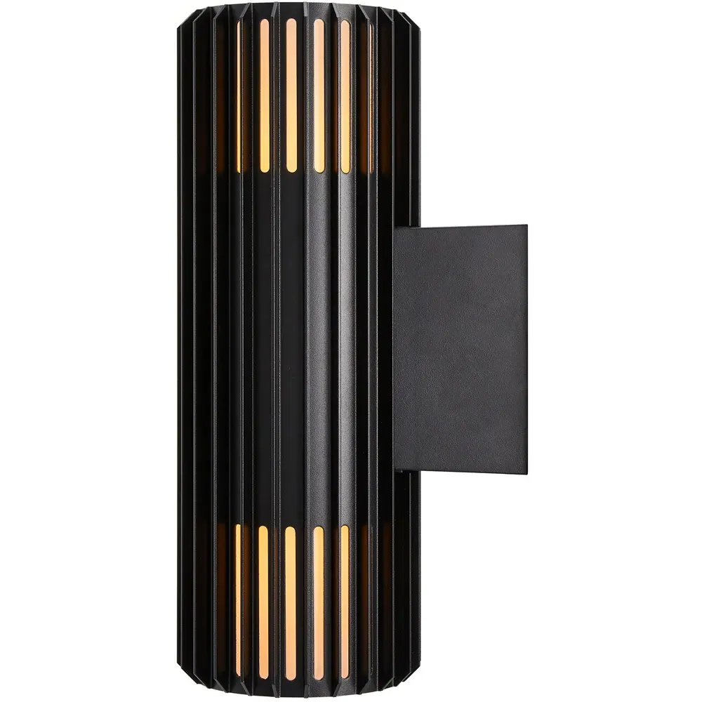 Aludra Seaside Double Wall Light - Black