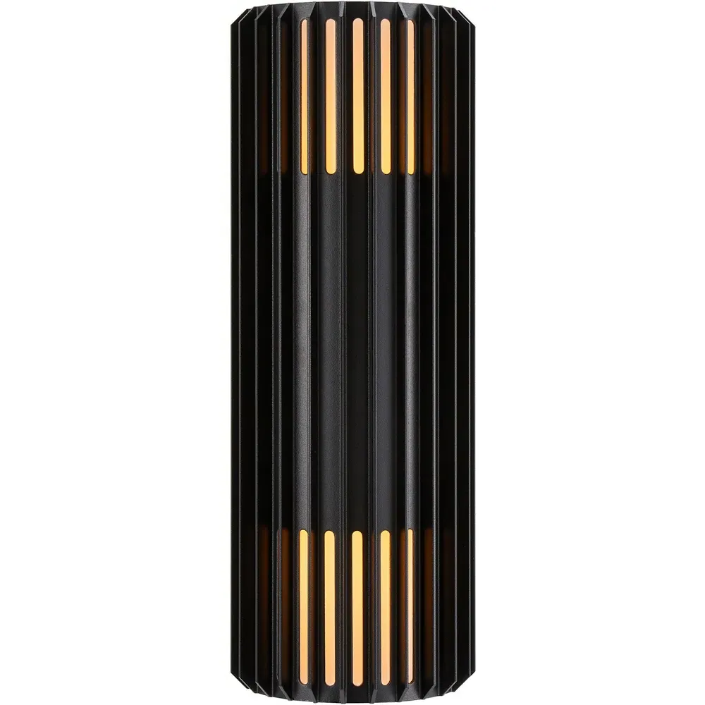 Aludra Seaside Double Wall Light - Black