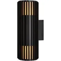Aludra Seaside Double Wall Light - Black