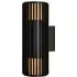 Aludra Seaside Double Wall Light - Black