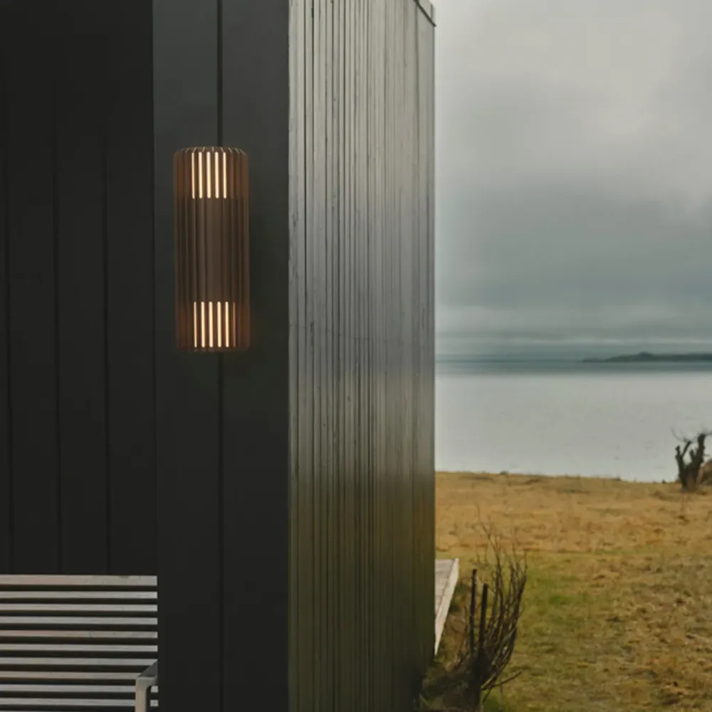 Aludra Seaside Double Wall Light - Brown