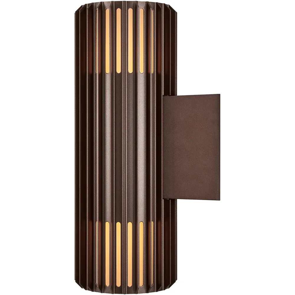 Aludra Seaside Double Wall Light - Brown