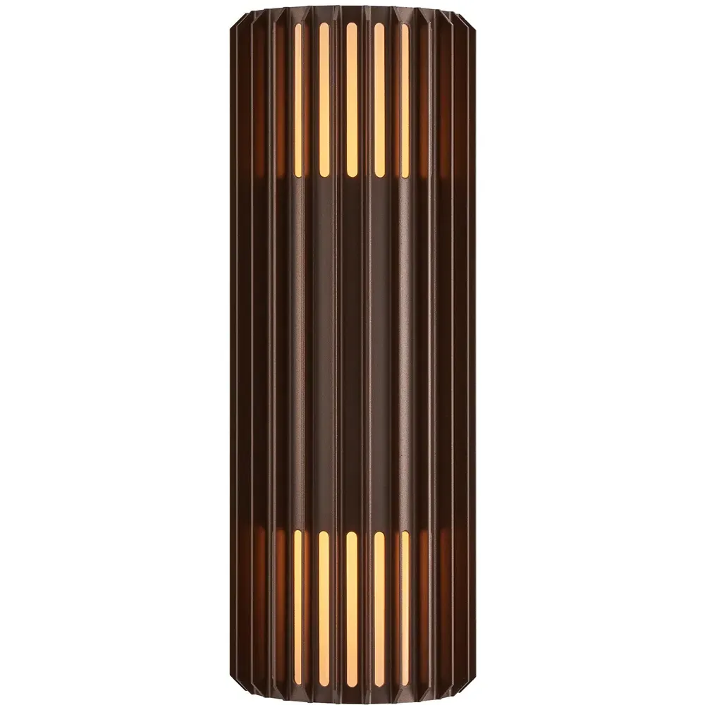 Aludra Seaside Double Wall Light - Brown