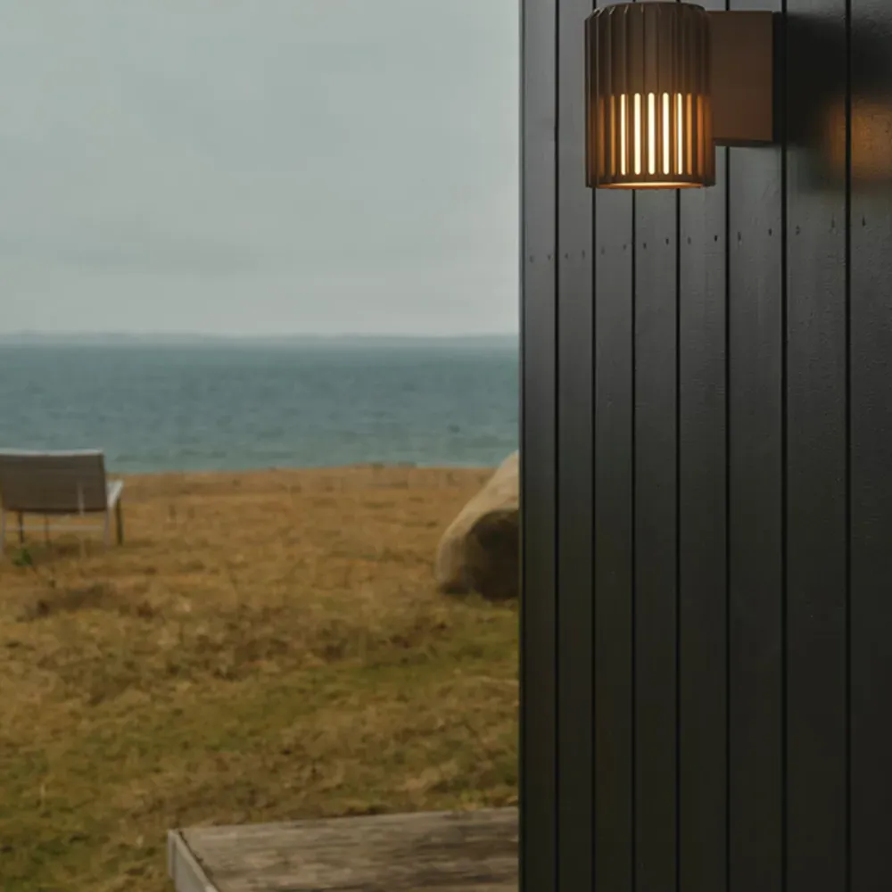 Aludra Seaside Wall Light - Brown Metallic