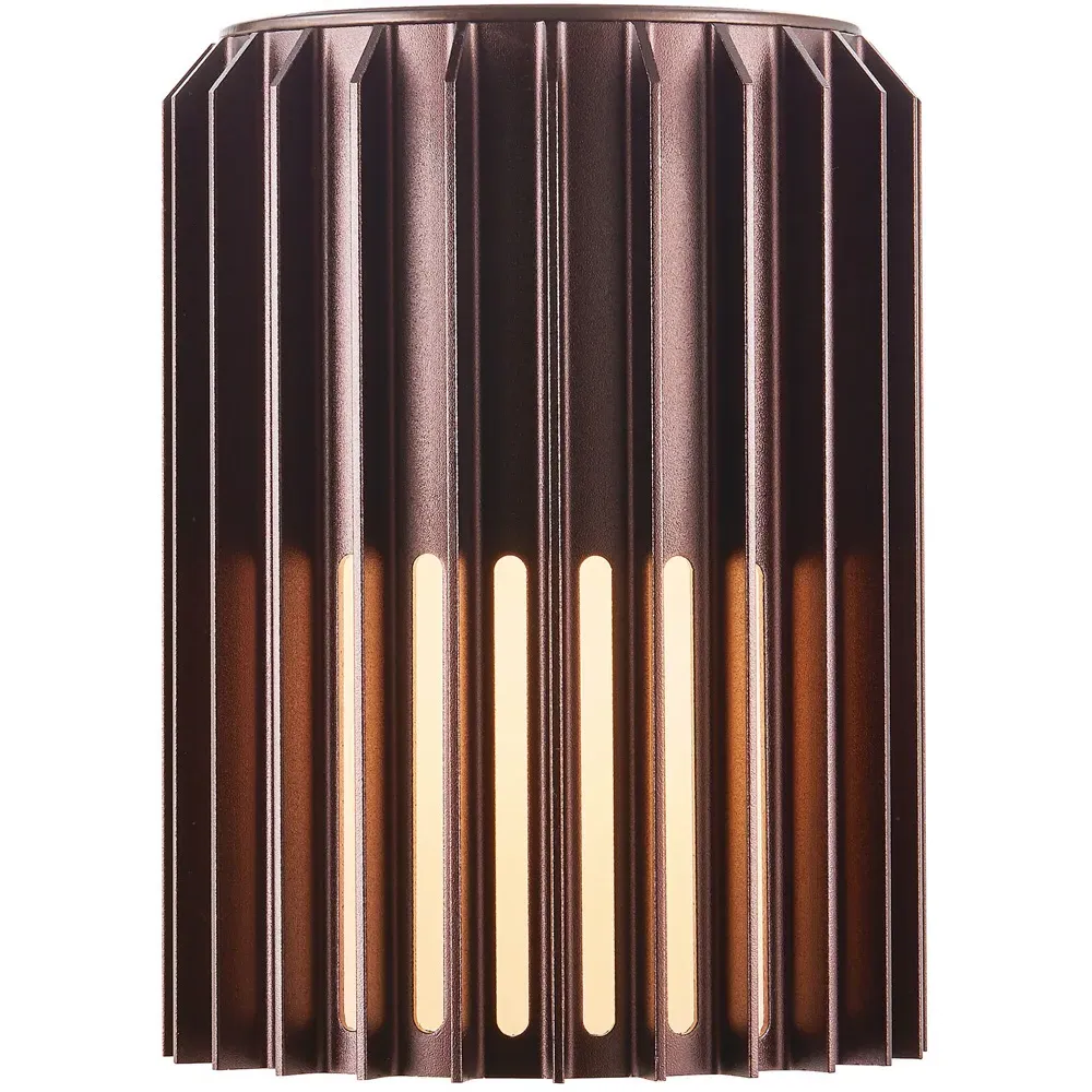 Aludra Seaside Wall Light - Brown Metallic