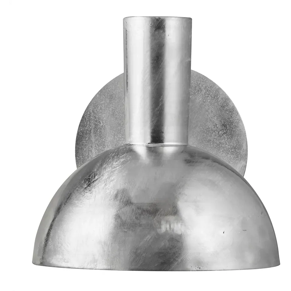 Arki 20 Galvanised Wall Light - Silver, Steel