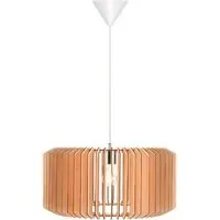 Asti 50 Pendant Light - Brown, Wood