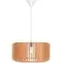 Asti 50 Pendant Light - Brown, Wood