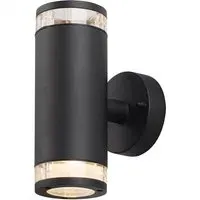 Birk Double Wall Light - Black