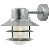 Blokhus Down Wall Light - Silver, Galvanised Steel