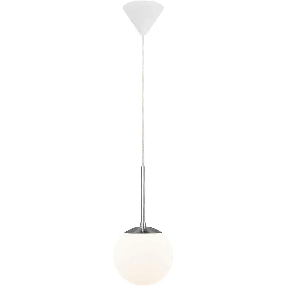 Cafe 15 Pendant Light - White, Glass