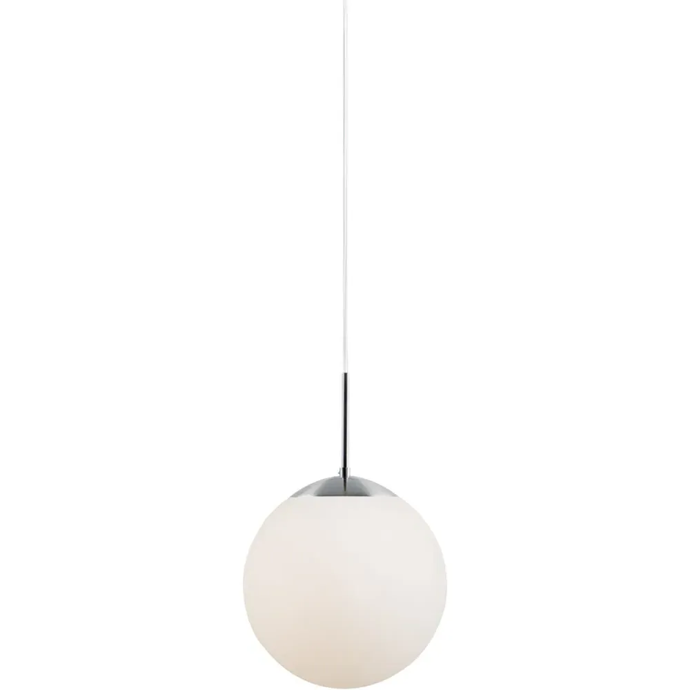 Cafe 15 Pendant Light - White, Glass