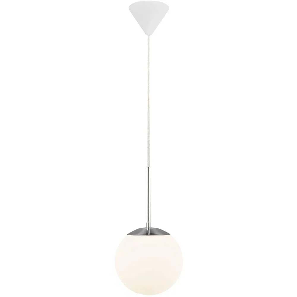 Cafe 20 Pendant Light - White, Glass