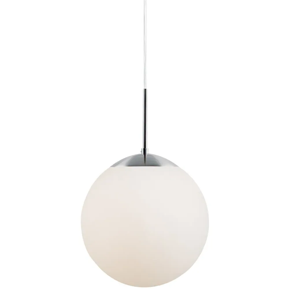 Cafe 25 Pendant Light - White, Glass