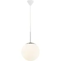 Cafe 25 Pendant Light - White, Glass