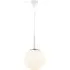 Cafe 25 Pendant Light - White, Glass