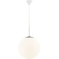Cafe 30 Pendant Light - White, Glass