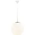 Cafe 30 Pendant Light - White, Glass