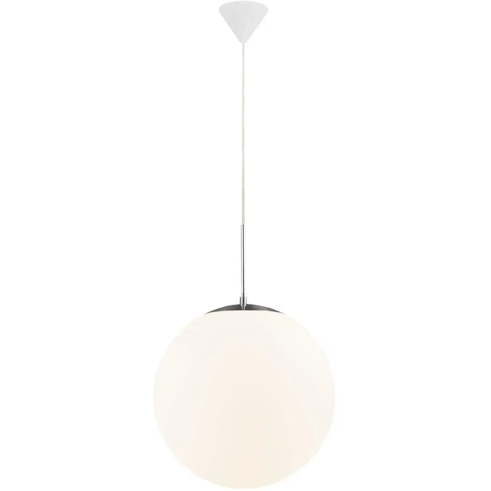 Cafe 30 Pendant Light - White, Glass