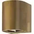 Canto 2 Wall Light - Gold, Brass