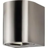 Canto 2 Wall Light - Silver, Stainless Steel