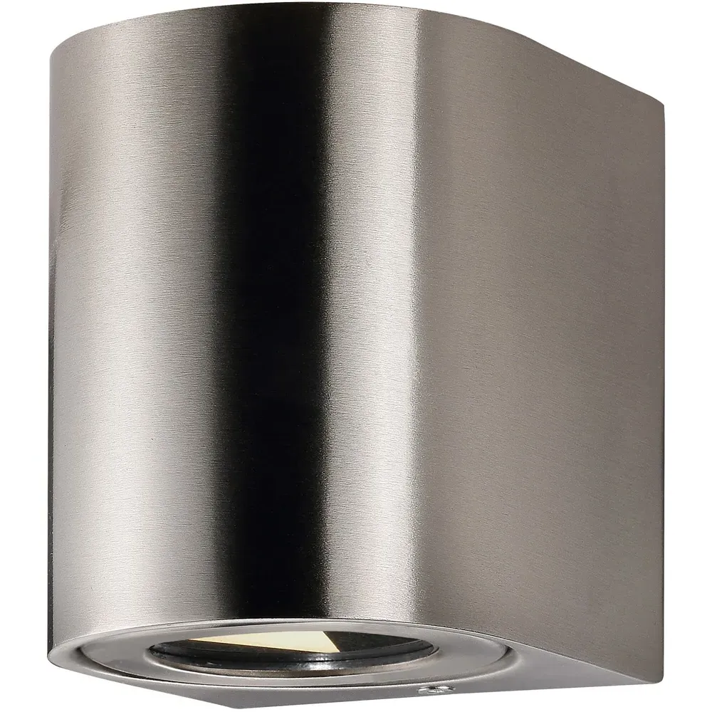 Canto 2 Wall Light - Silver, Stainless Steel