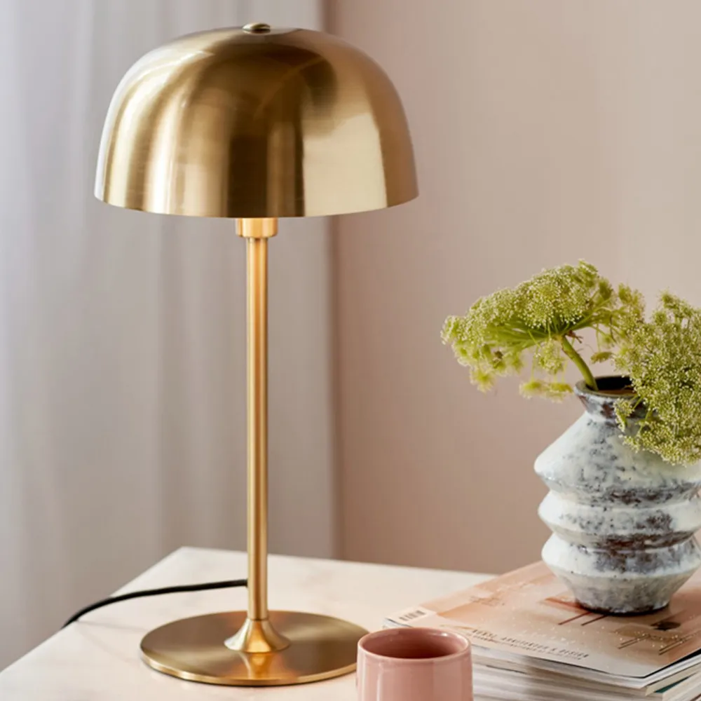 Cera Table Lamp - Gold, Brass