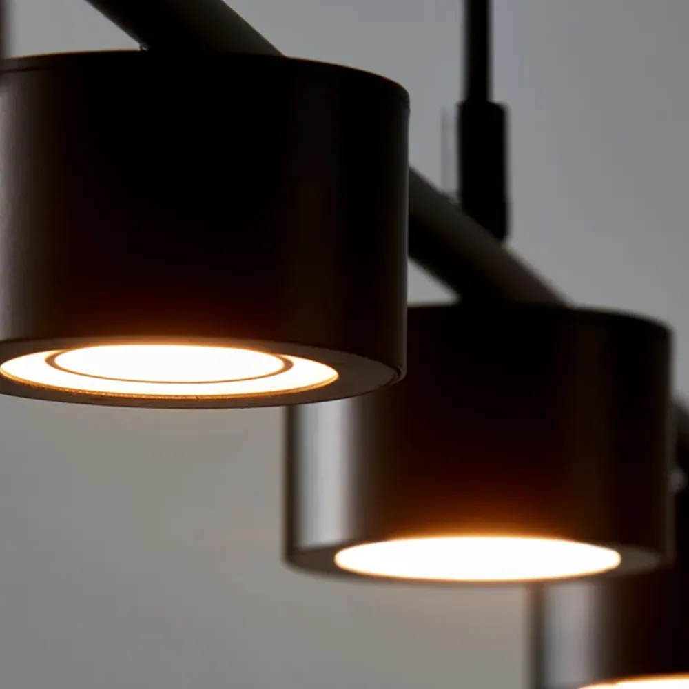 Clyde 4 Lamp Spot Light - Black