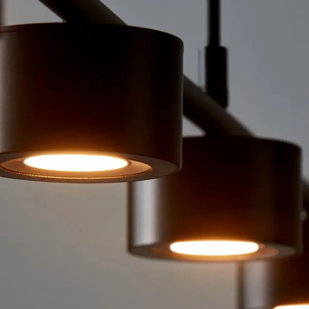 Clyde 4 Lamp Spot Light - Black