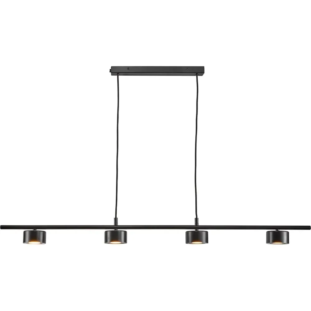 Clyde 4 Lamp Spot Light - Black