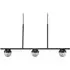 Contina 3-Spot Pendant Light - Black, Metal