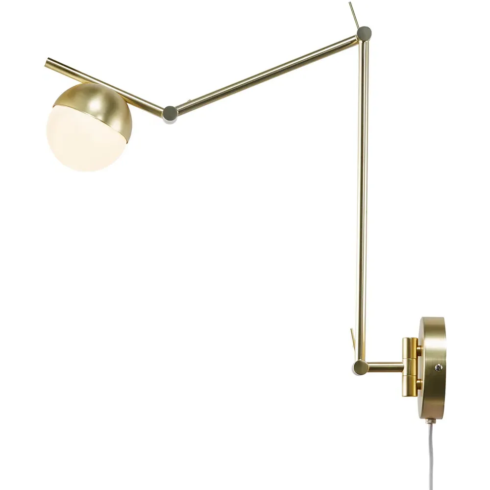 Contina Brass Wall Light - Gold