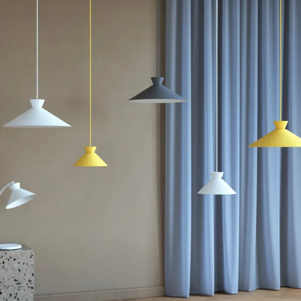 Dial 45 Pendant Light - White