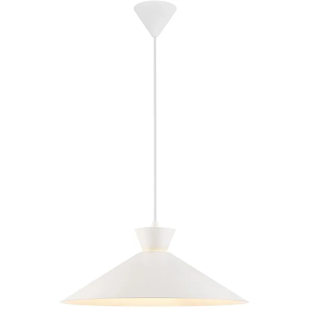 Dial 45 Pendant Light - White