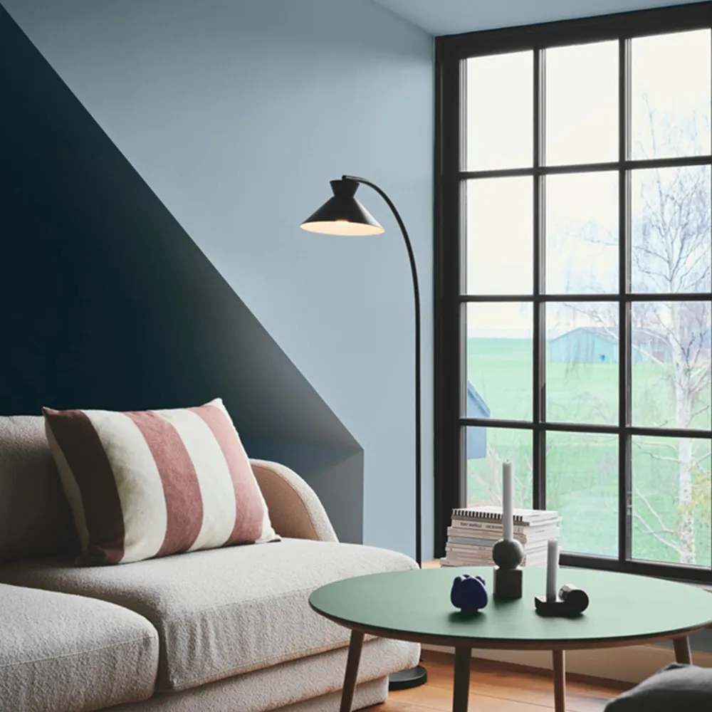 Dial Floor Lamp - Black