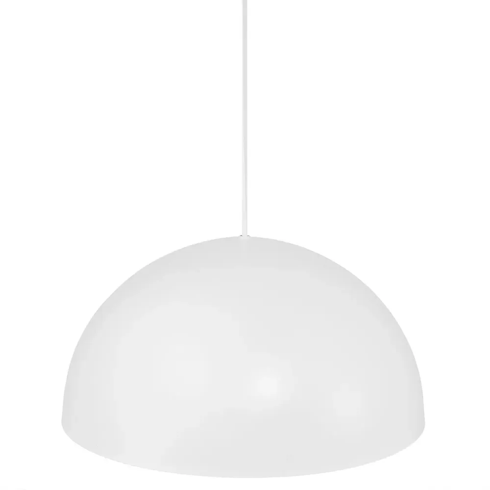 Ellen 40 Round Pendant Light - White