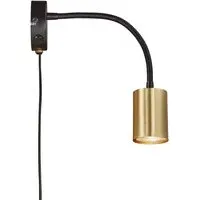 Explore Flex Wall Light with Adjustable Arm - Brass
