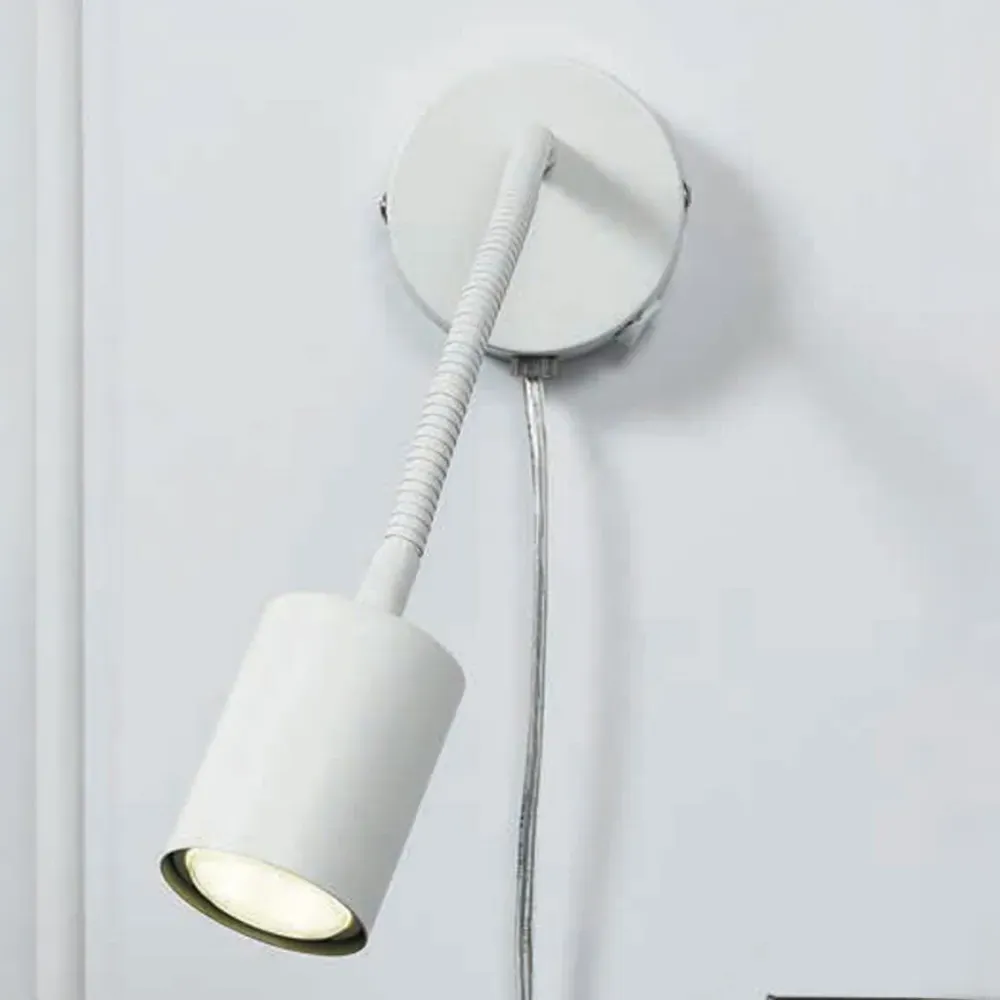 Explore Flex Wall Light with Adjustable Arm - White