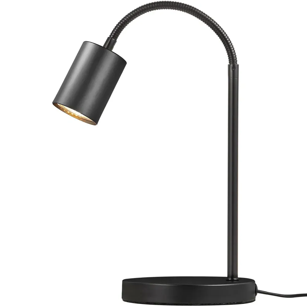 Explore Table Lamp with Adjustable Head - Black